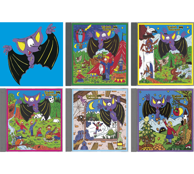 5 CD-Set Friedrich Fledermaus