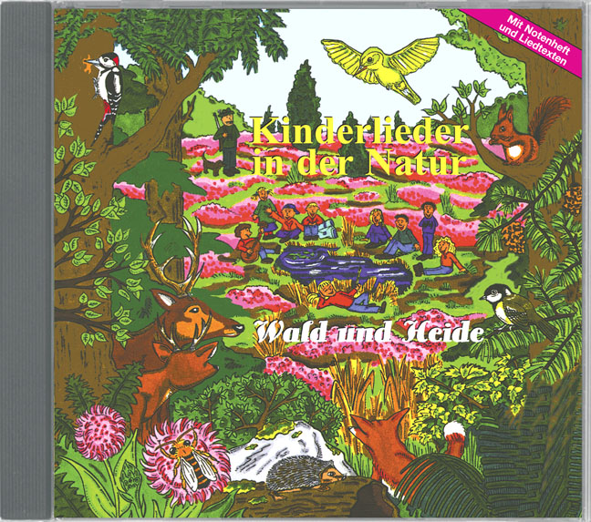 Bekannte Kinderlieder in der Natur mit Vogel- und Tierstimmen