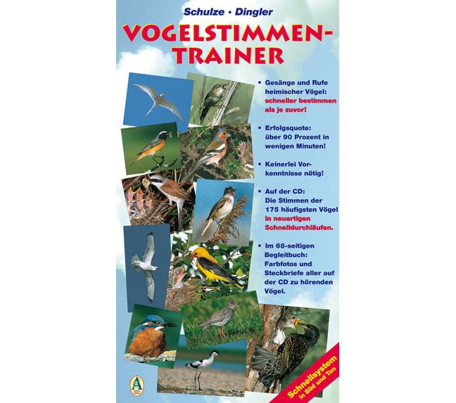 Der Vogelstimmen-Trainer als Buch mit Audio-CD