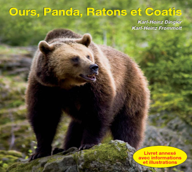 Ours, Panda, Ratons, Coatis, 99 Aufn., 71 min